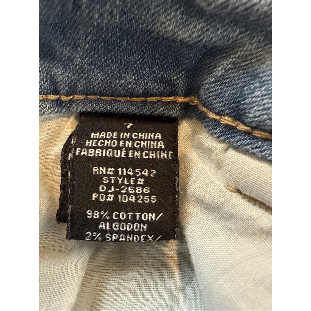 Dollhouse Women's Charley Jeans Denim Distressed Blue Light Wash Size 7 - Picture 14 of 16